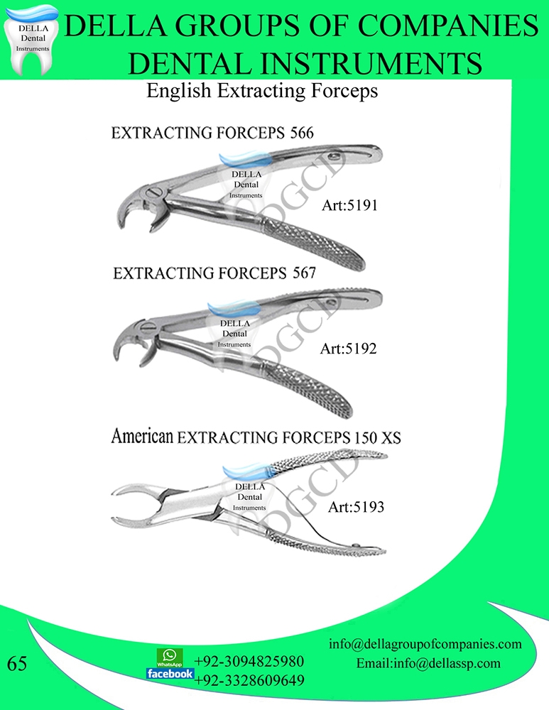 English Extracting Forceps